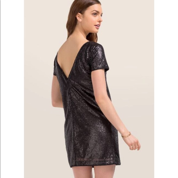 Francesca’s black sequin dress size xs - Picture 2 of 4